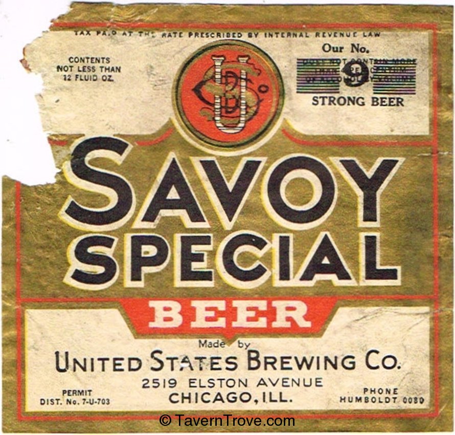 Savoy Special Brew