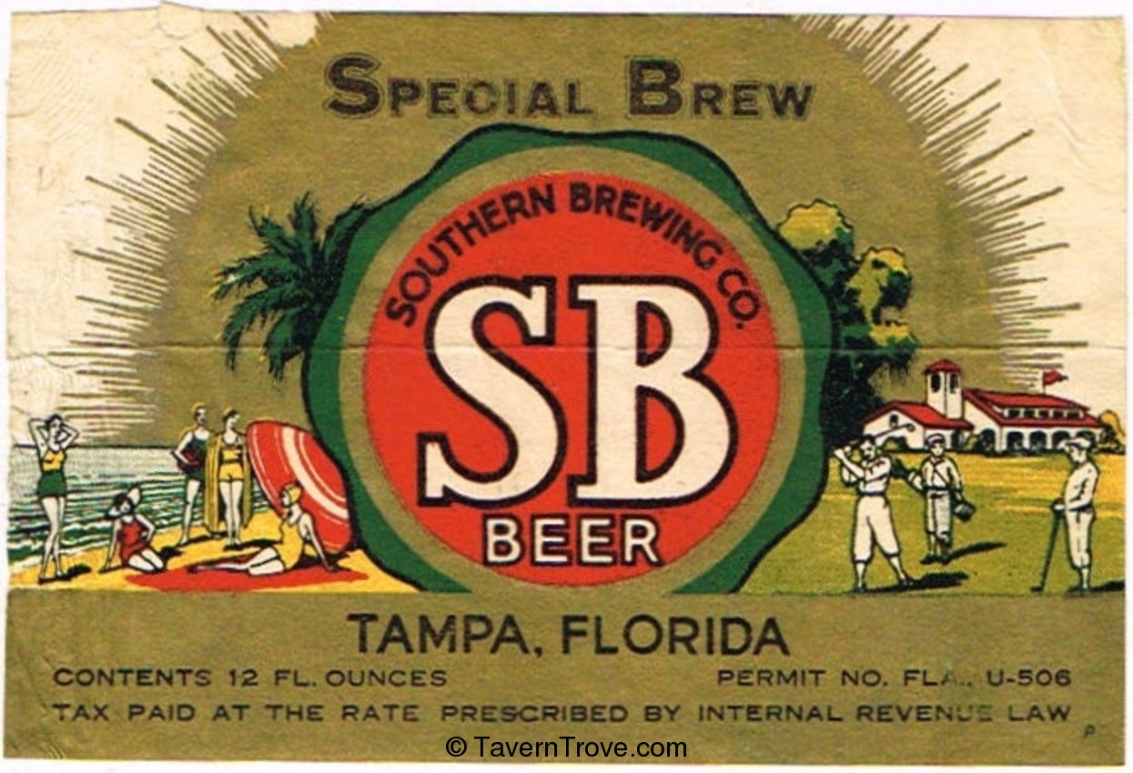SB Special Brew Beer