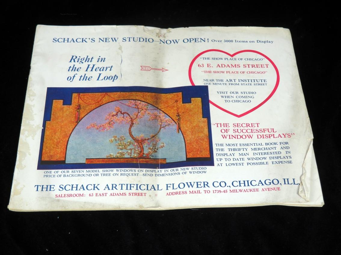 Schack Artificial Flower Co. Catalog Chicago