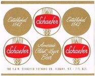 Schaefer Beer 