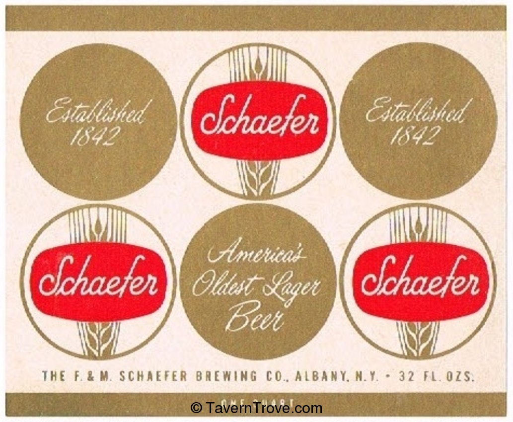 Schaefer Beer 