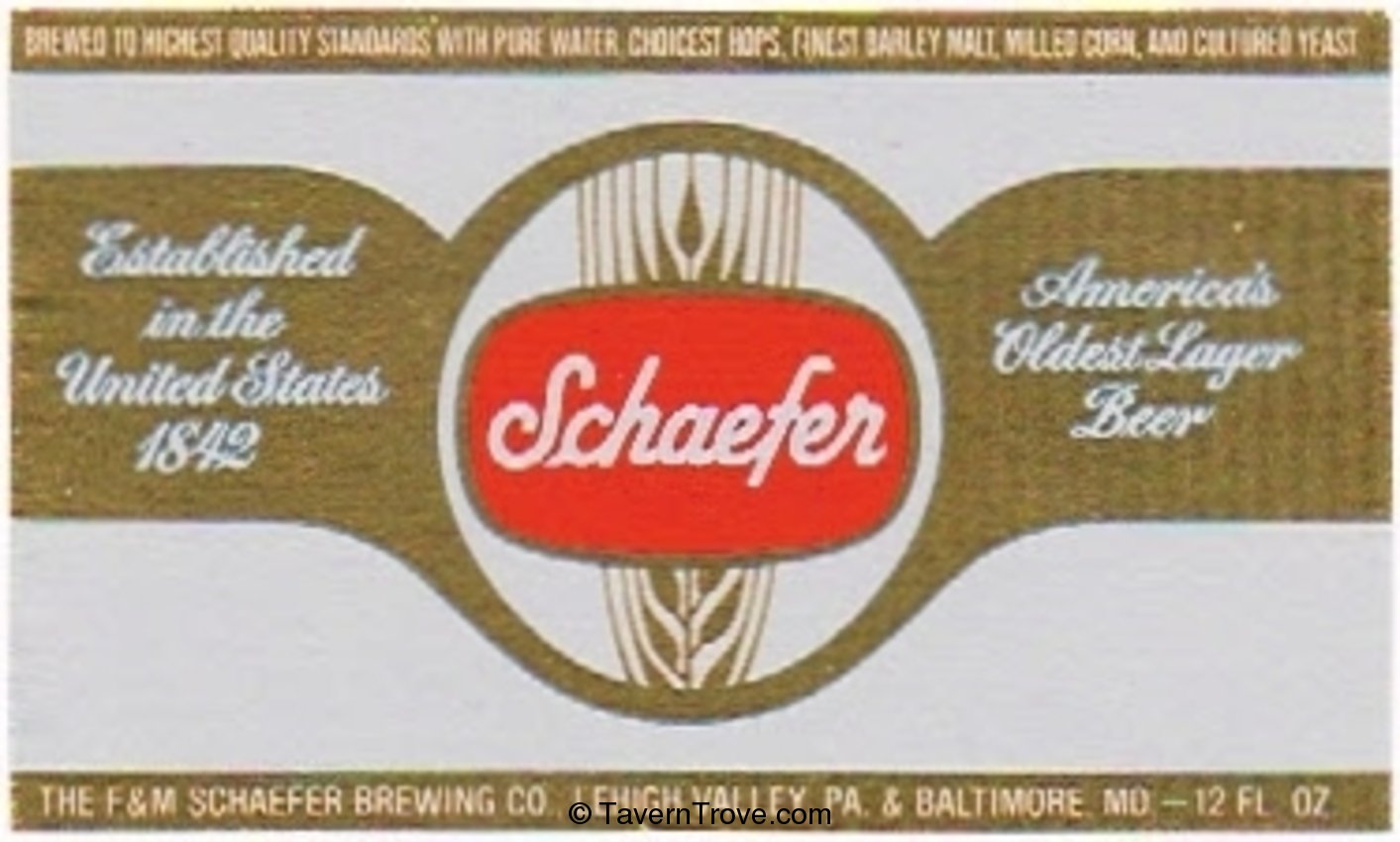 Schaefer Beer 