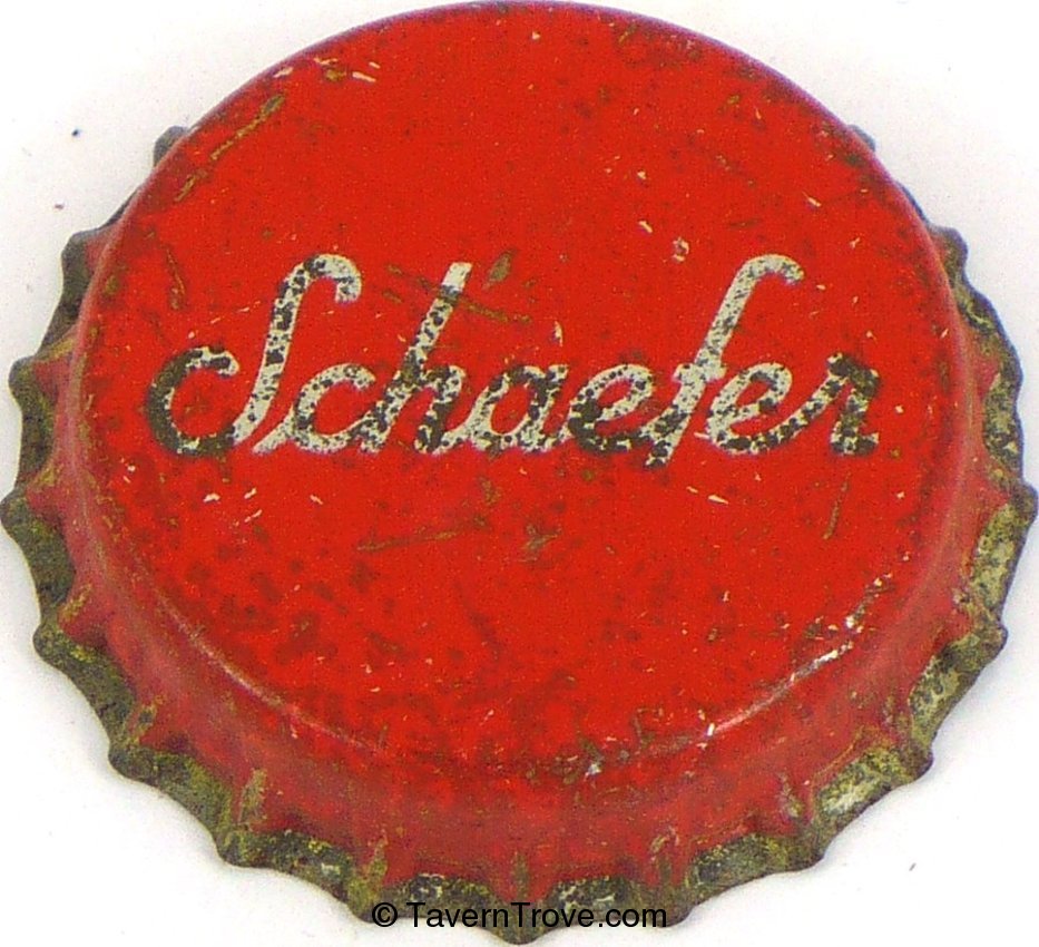 Schaefer Beer (red & silver)