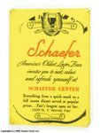 Schaefer Beer Pocket Mirror