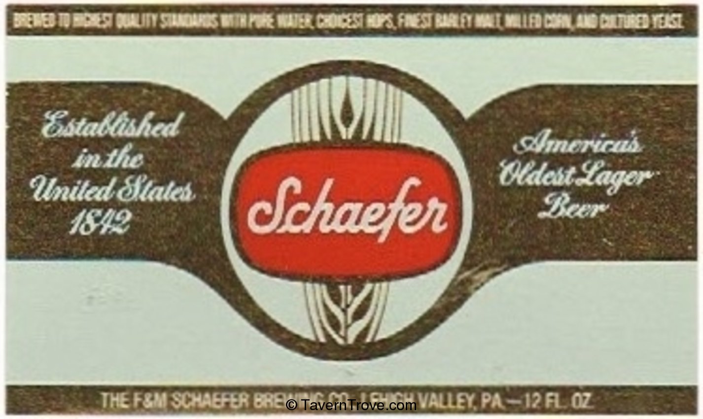 Schaefer Beer Tray Liner