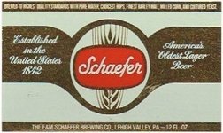 Schaefer Beer Tray Liner