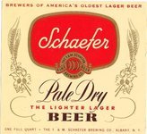 Schaefer Pale Dry Beer