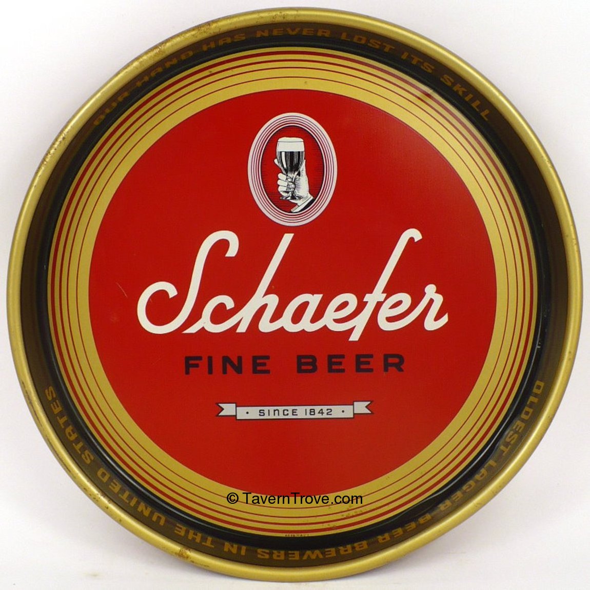 Item #29469 1946 Schaefer Fine Beer Serving Tray
