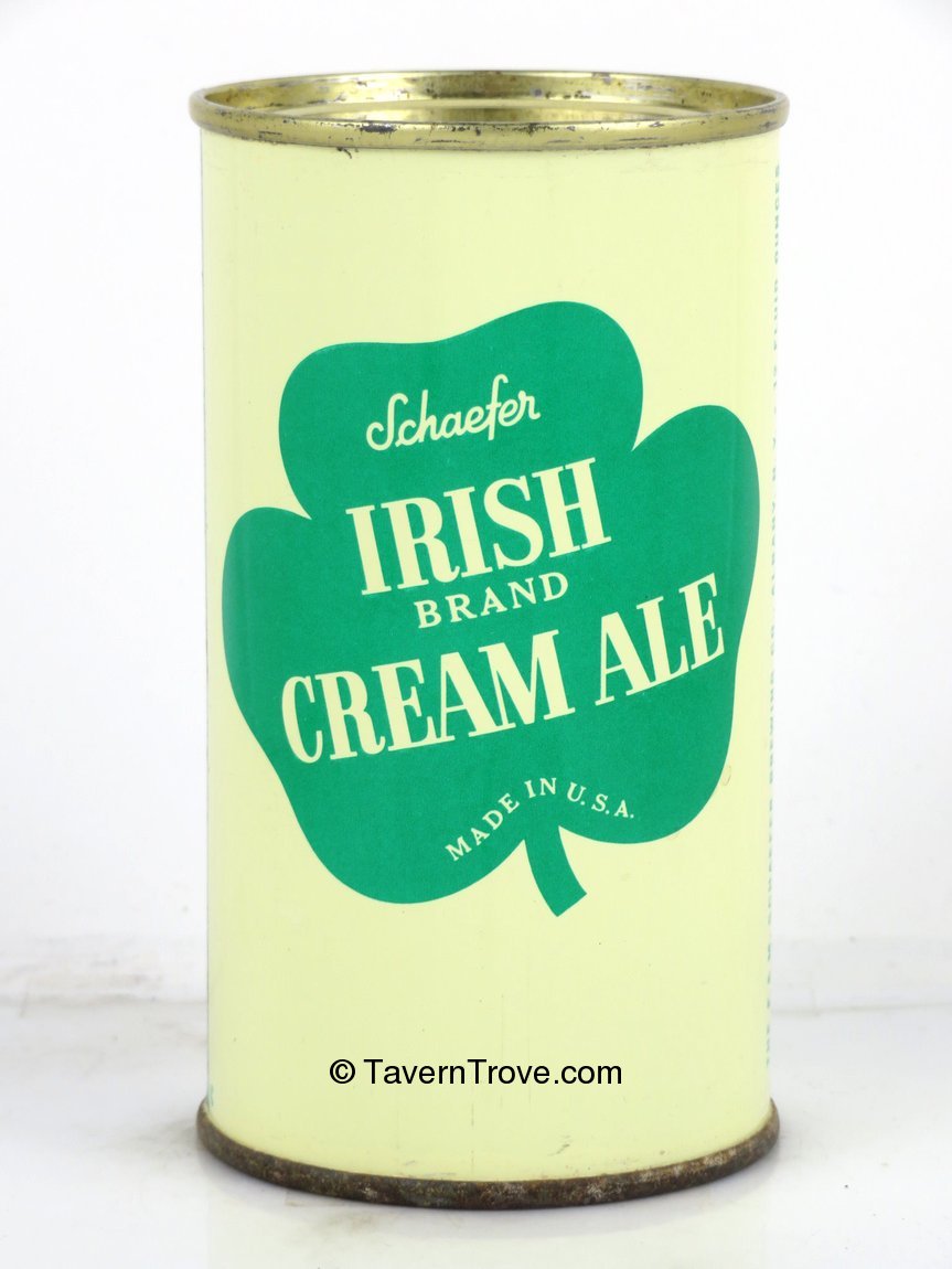 Item 5486 1954 Schaefer Irish Cream Ale Flat Top Can 12726