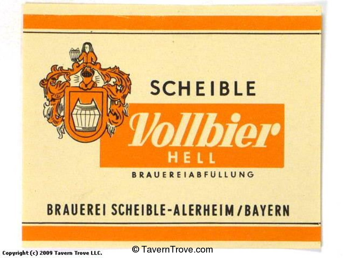 Scheible Vollbier Hell