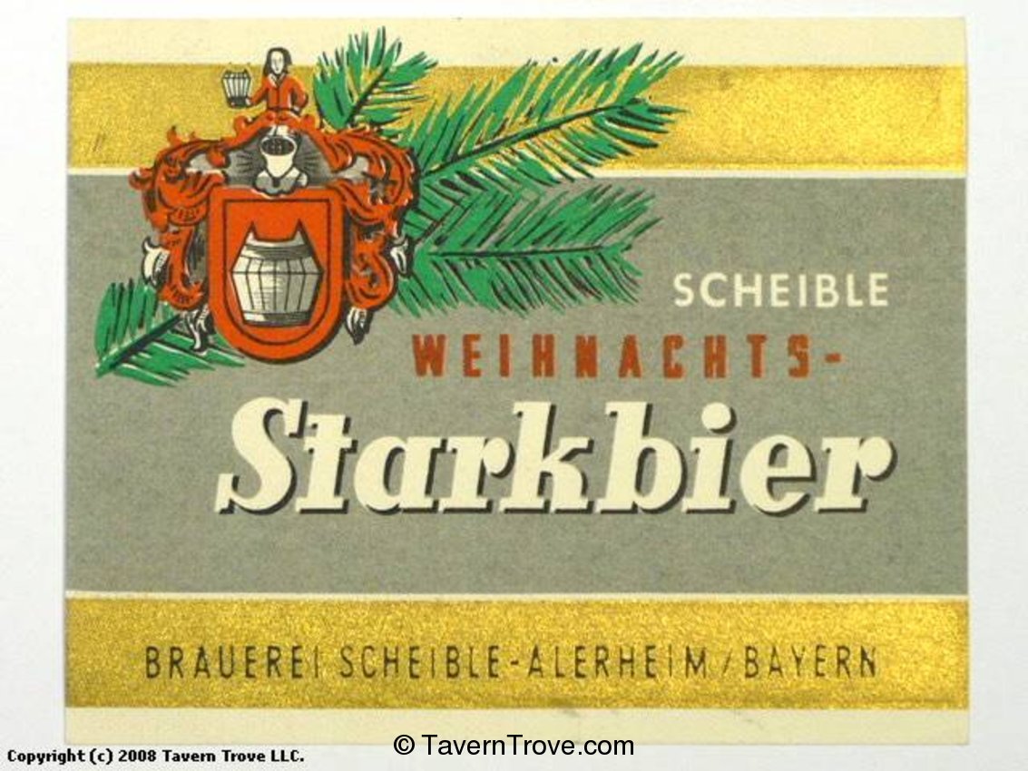 Scheible Weihnachts-Starkbier