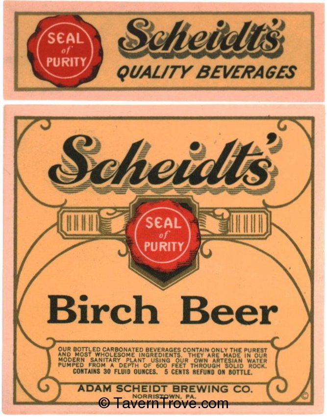 Scheidt's Birch Beer