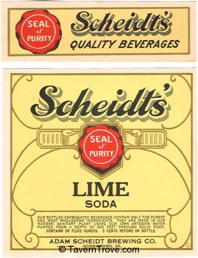 Scheidt's Lime Soda