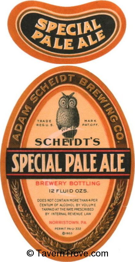 Scheidt's Special Pale Ale