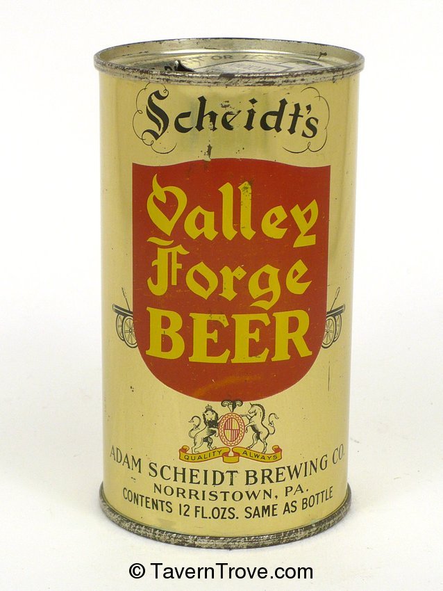 Scheidt's Valley Forge Beer