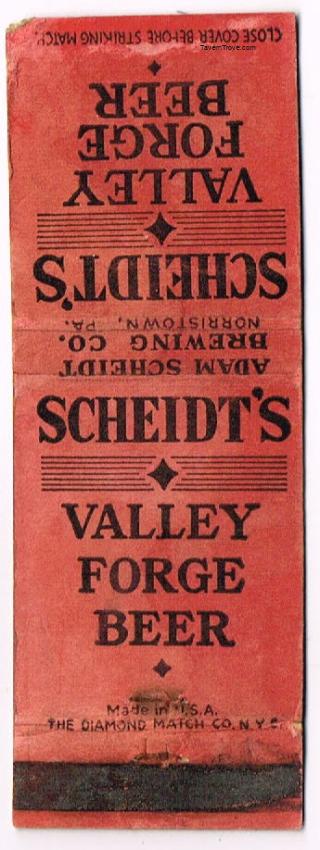 Scheidt's Valley Forge Beer Dupe