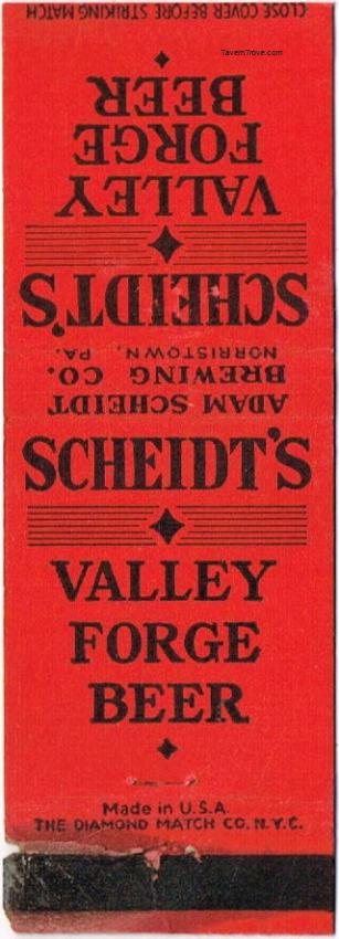 Scheidt's Valley Forge Beer