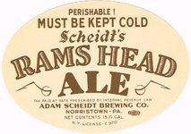 Scheidt's Rams Head Ale