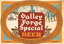 Scheidt's Valley Forge Special Beer