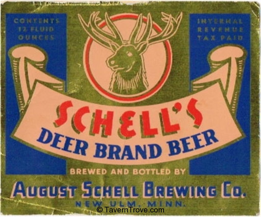 Schell's Deer Brand Beer 