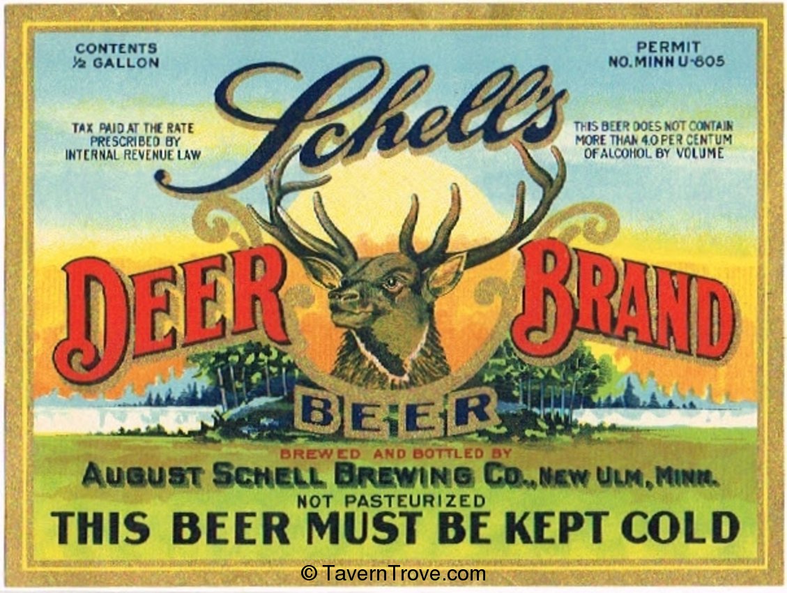 Schell's Deer Brand Beer