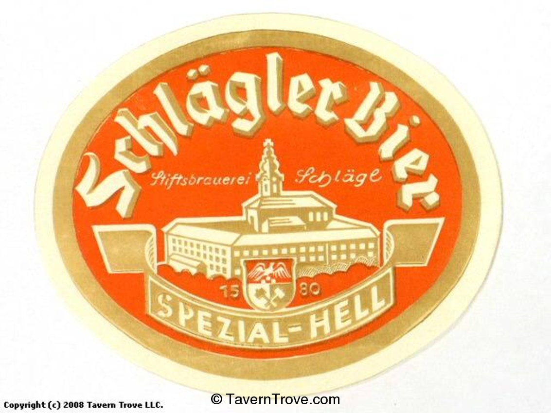 Schlägler Spezial Bier Hell
