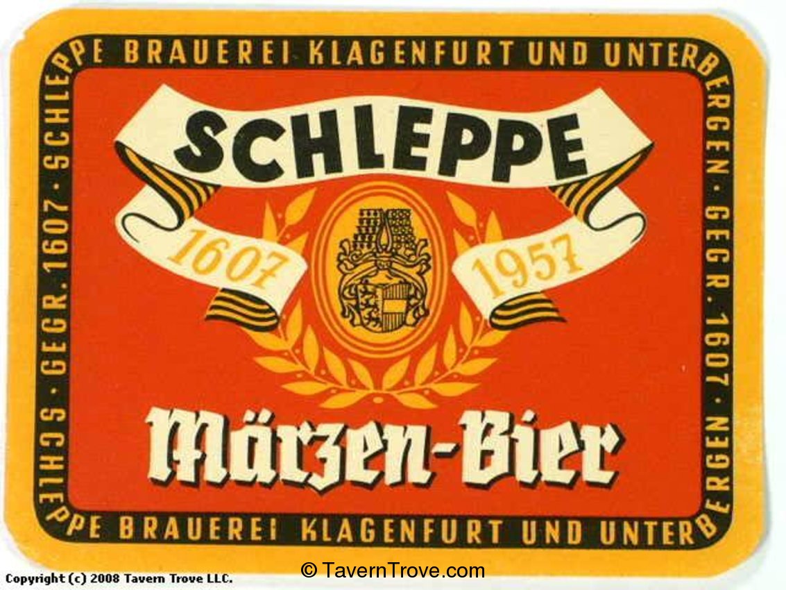 Schleppe Märzen Bier