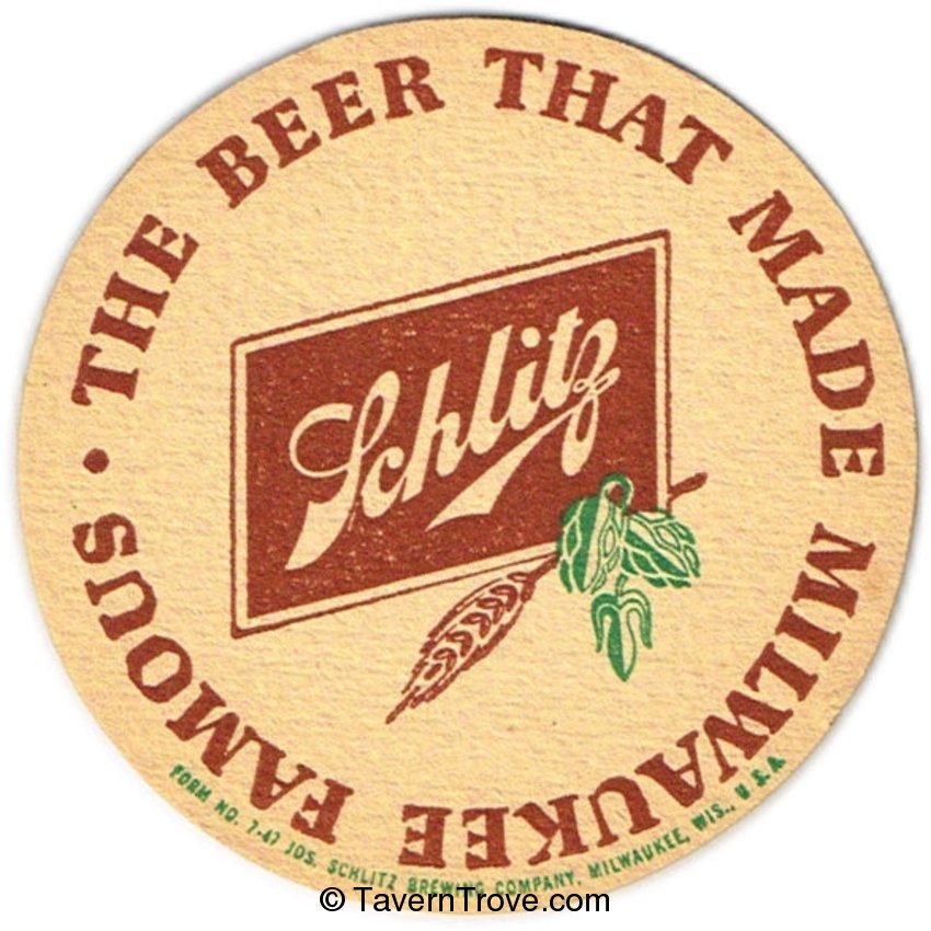 Schlitz Beer