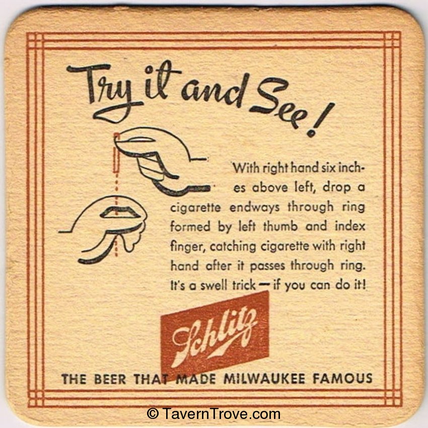 Schlitz Beer ~Try It!