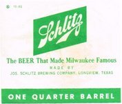 Schlitz Beer