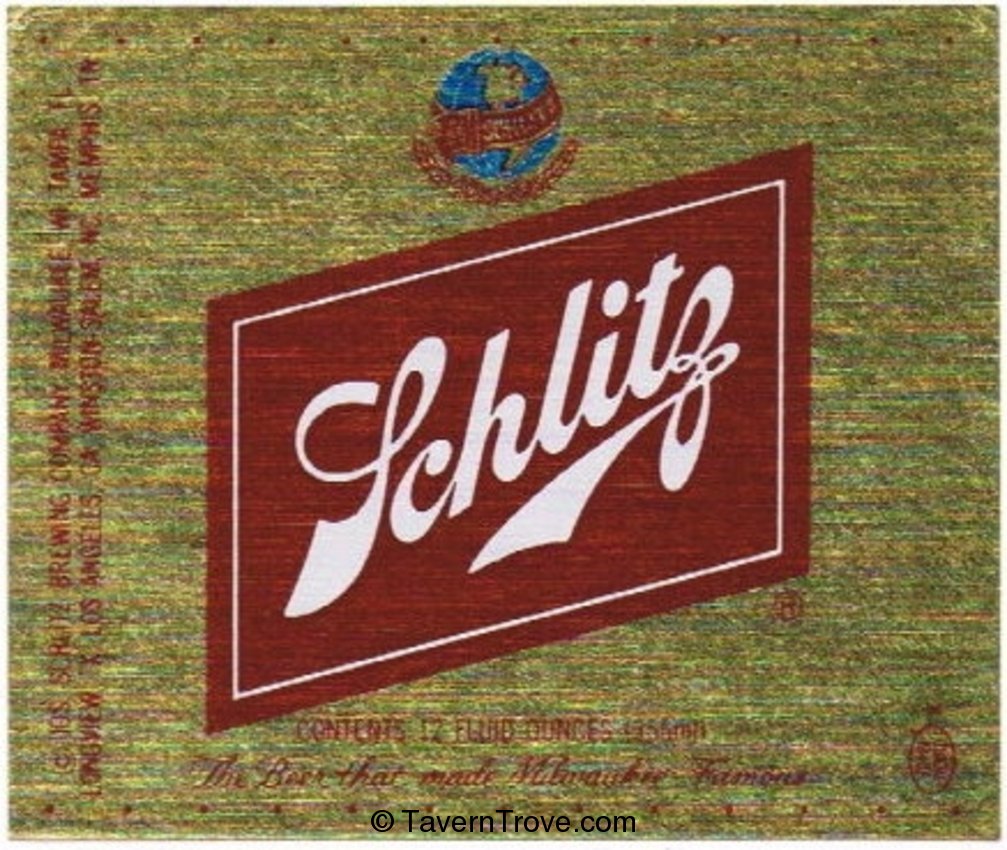 Schlitz Beer