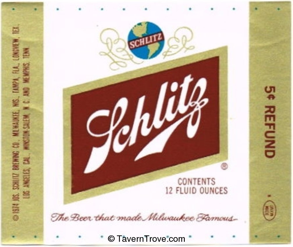 Schlitz Beer