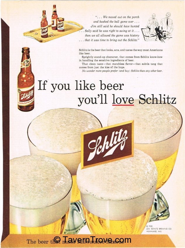 Schlitz Beer