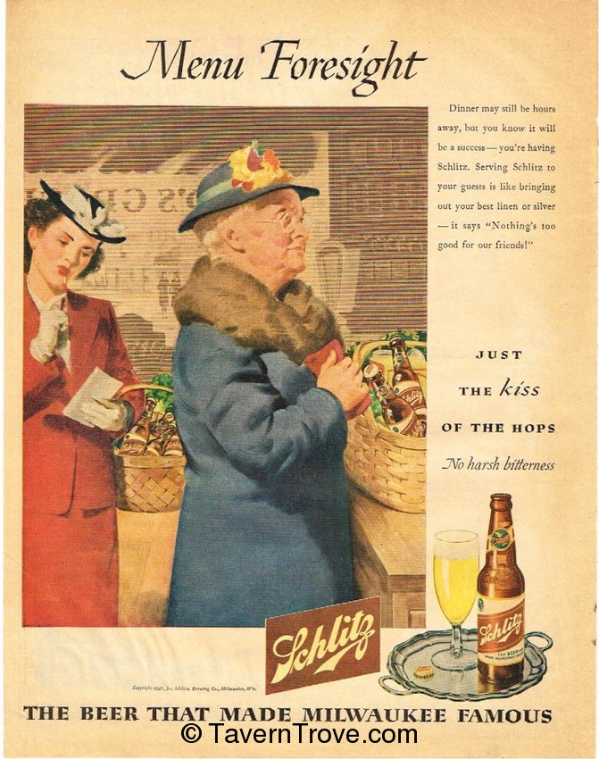 Schlitz Beer