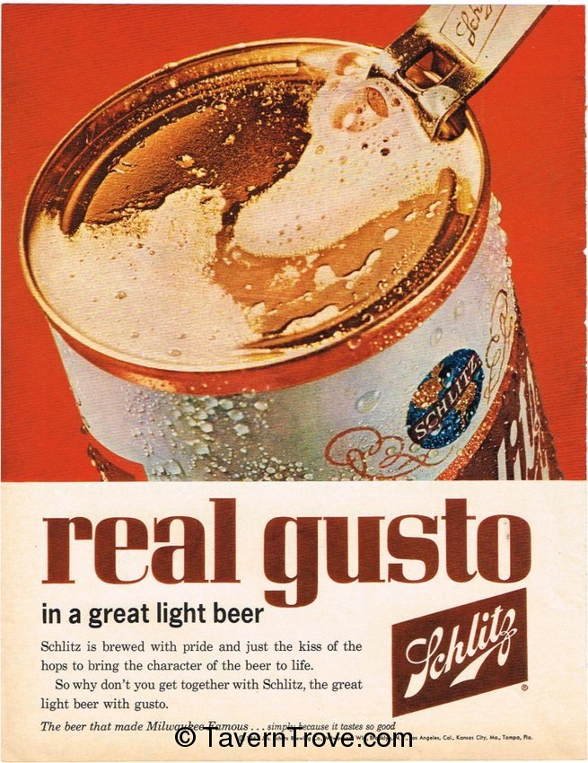 Schlitz Beer