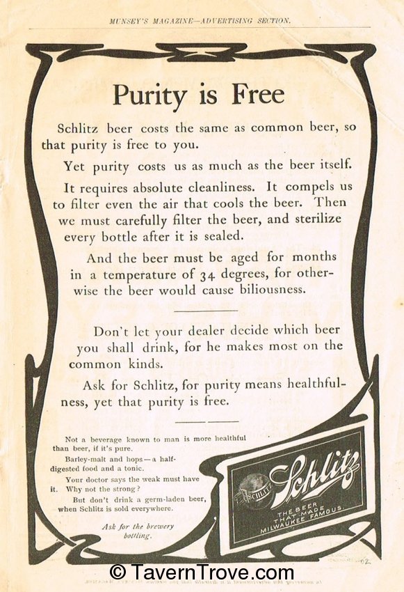 Schlitz Beer