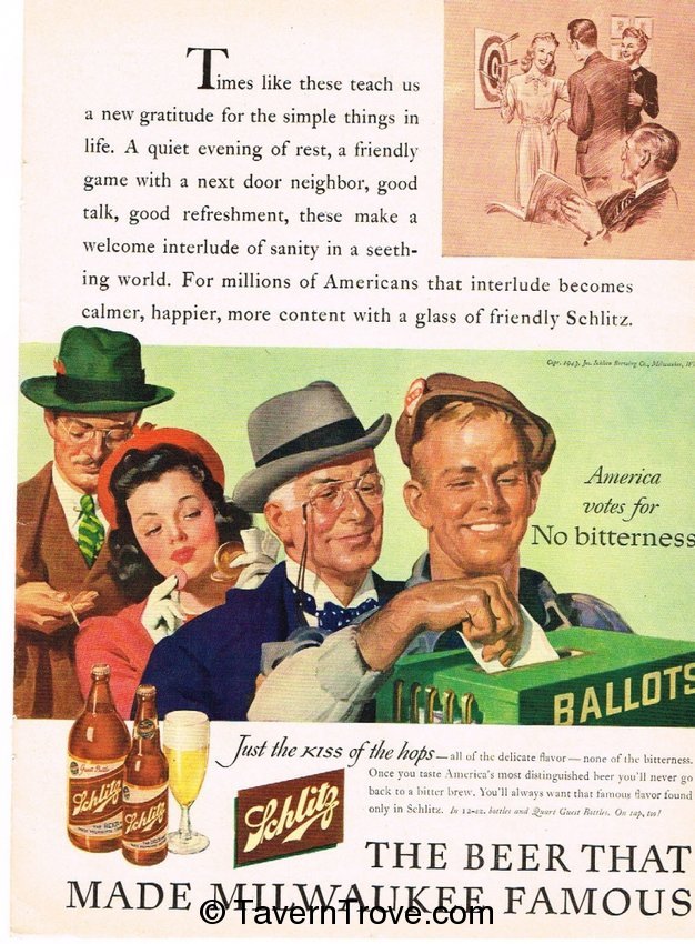 Schlitz Beer