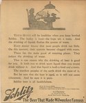 Schlitz Beer