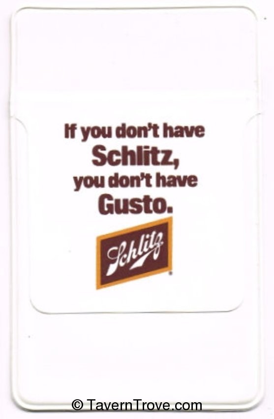 Schlitz Beer Pocket Protector