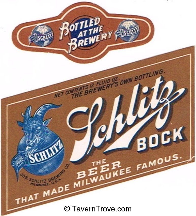 Schlitz Bock Beer