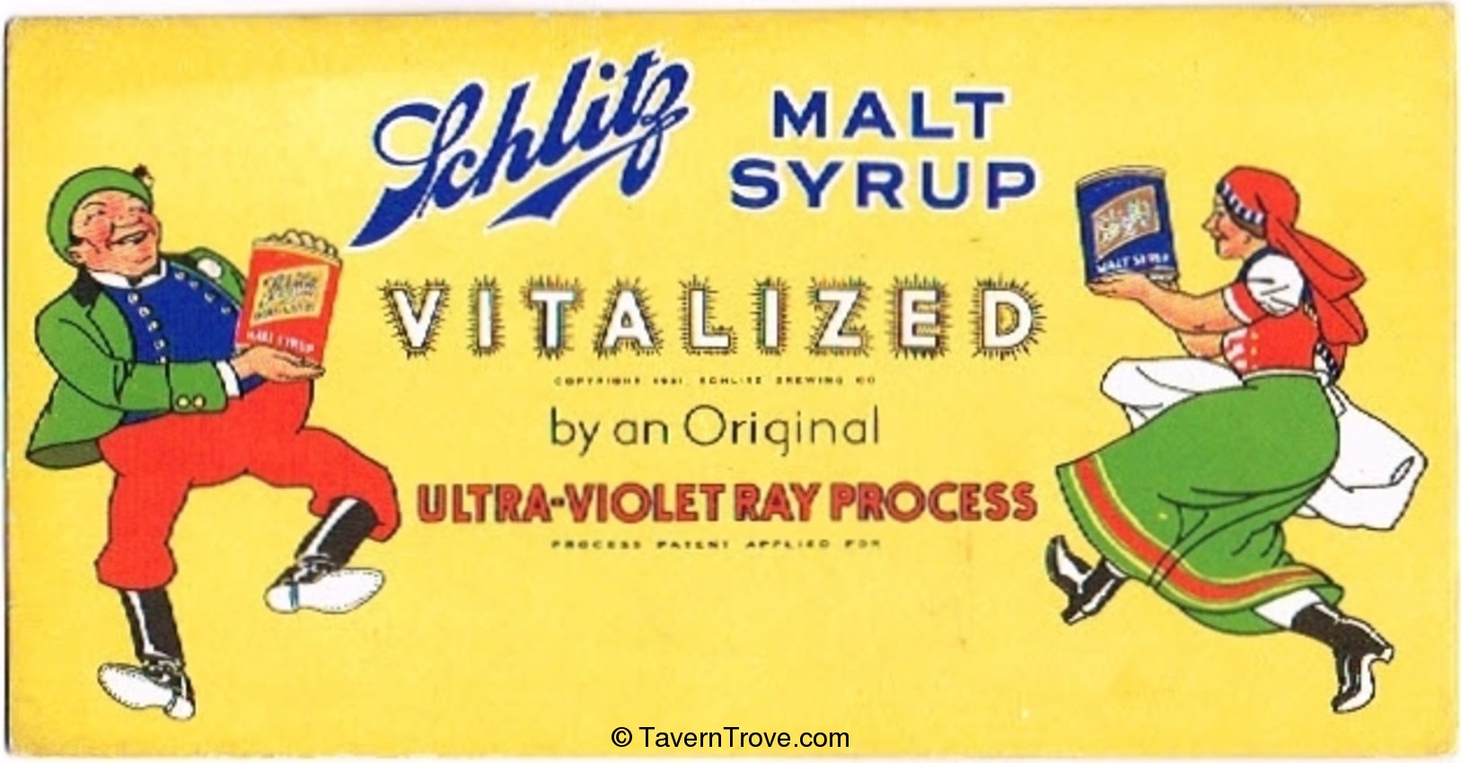 Schlitz Malt Syrup