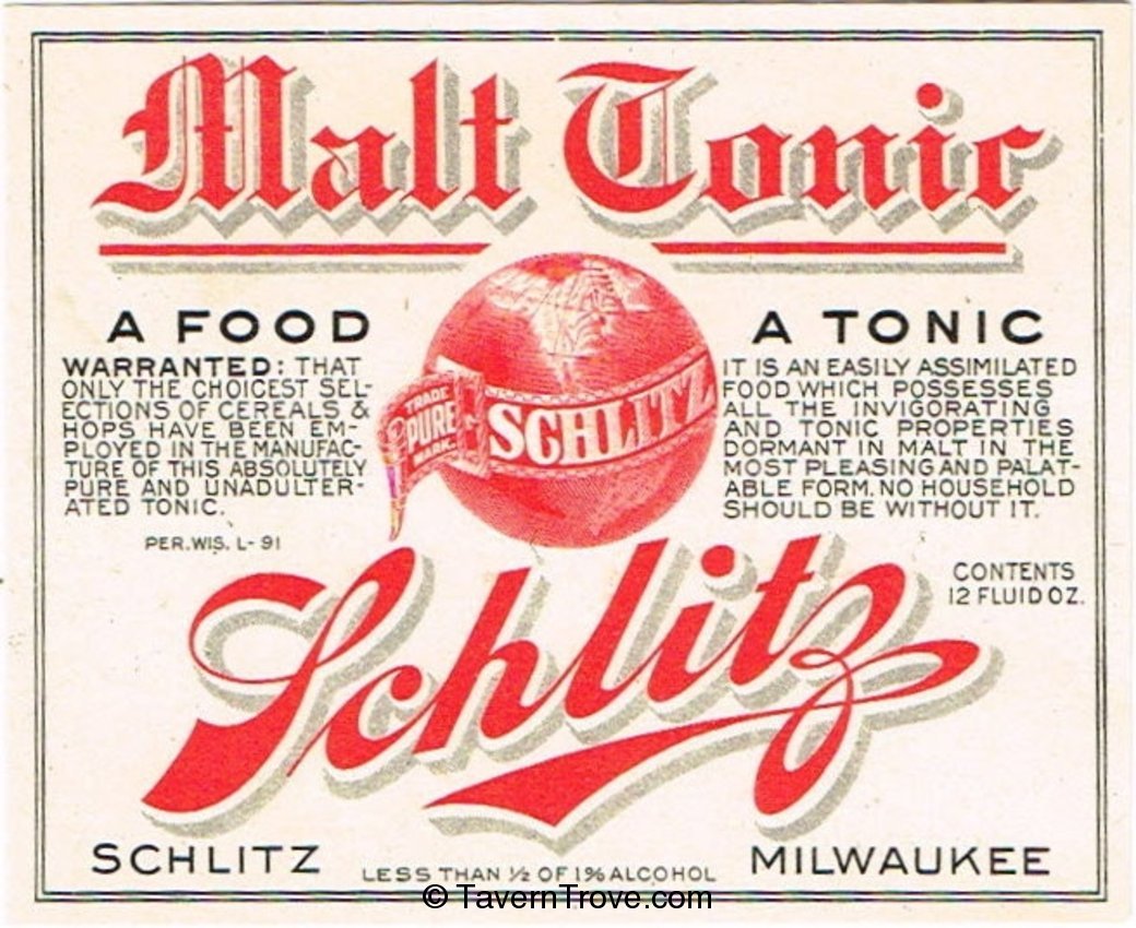 Schlitz Malt Tonic