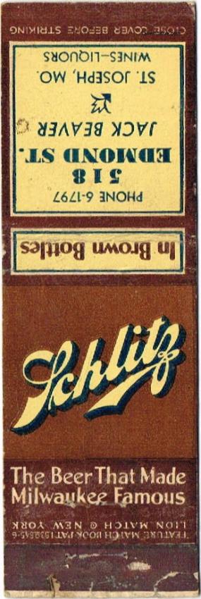 Schlitz Beer