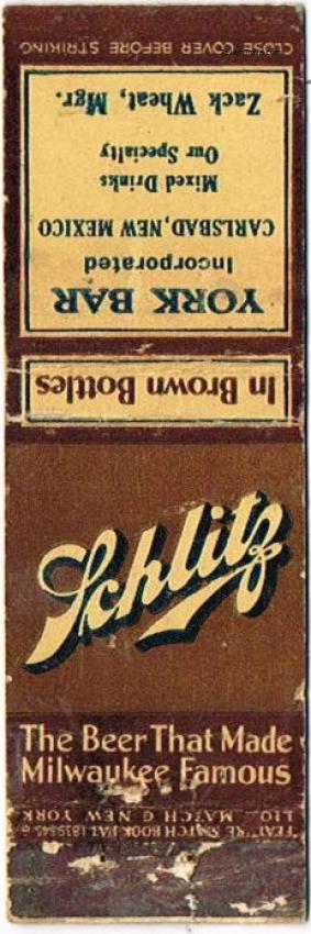 Schlitz Beer