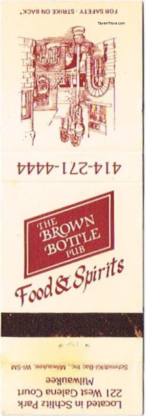 Schlitz Beer Brown Bottle Pub