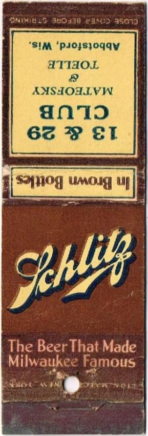 Schlitz Beer