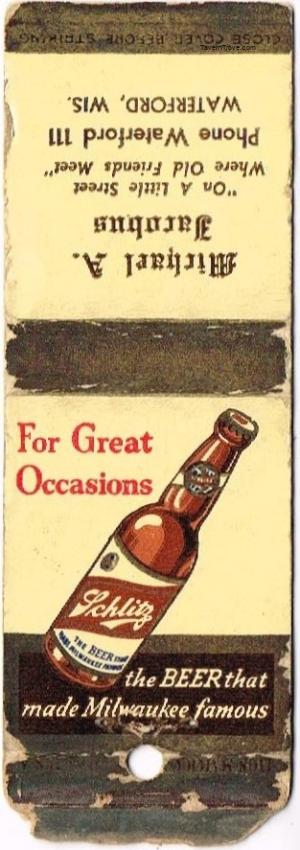 Schlitz Beer