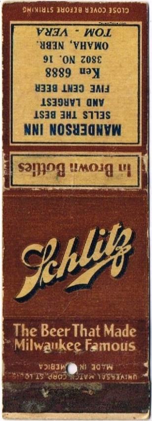 Schlitz Beer