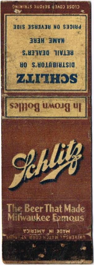 Schlitz Beer