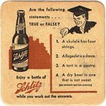 Schlitz Beer ~Puzzle & Quiz